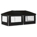 Cort de Petrecere Pop-up 575 x 289 x 245 cm Negru - WALTI WALTI