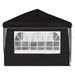 Cort de Petrecere Pop-up 575 x 289 x 245 cm Negru - WALTI WALTI