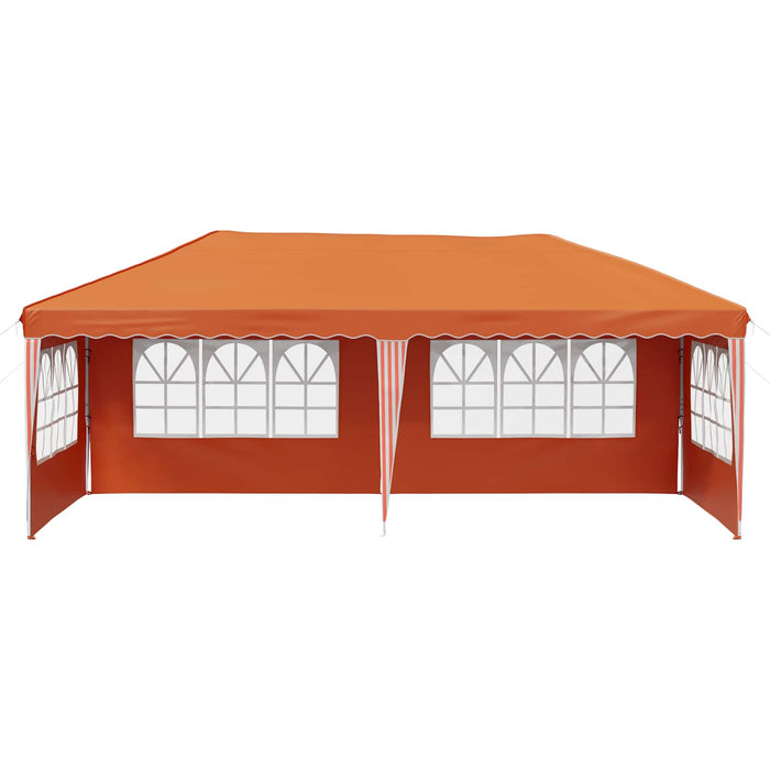 Cort de Petrecere Pop-up 575 x 289 x 245 cm Portocaliu - WALTI WALTI