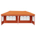 Cort de Petrecere Pop-up 575 x 289 x 245 cm Portocaliu - WALTI WALTI