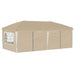 Cort de Petrecere Pop-up 575 x 288 x 245 cm Crem - WALTI WALTI