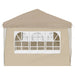 Cort de Petrecere Pop-up 575 x 288 x 245 cm Crem - WALTI WALTI
