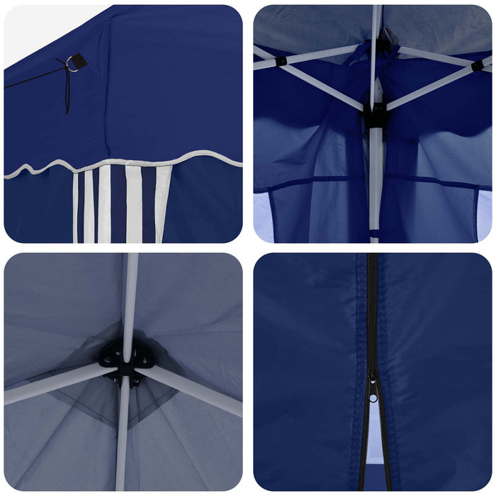 Cort de Petrecere Pop-up 575 x 288 x 245 cm albastru - WALTI WALTI