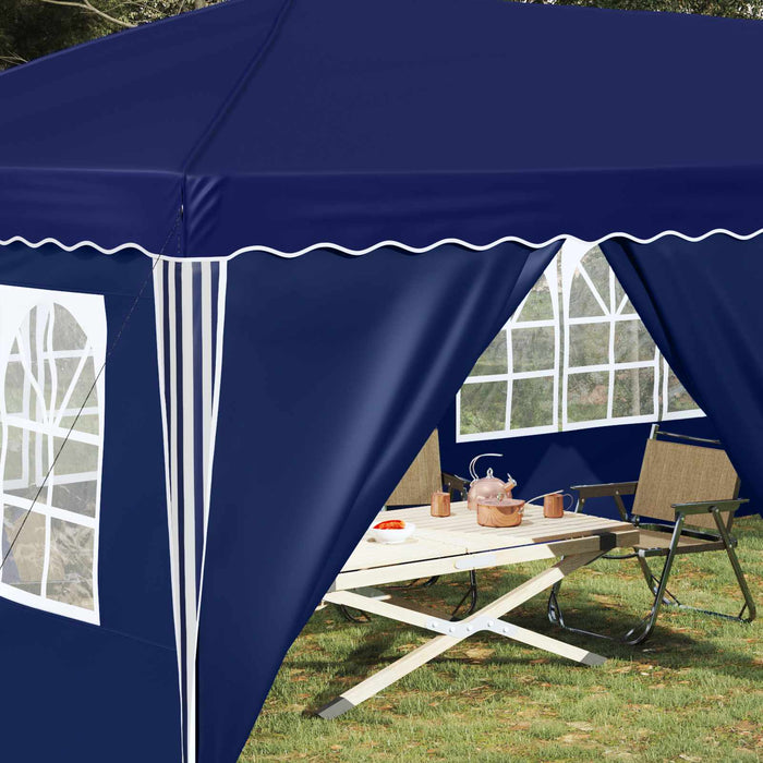 Cort de Petrecere Pop-up 575 x 288 x 245 cm albastru - WALTI WALTI