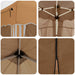 Cort de Petrecere Pop-up 575 x 288 x 245 cm Bej - WALTI WALTI