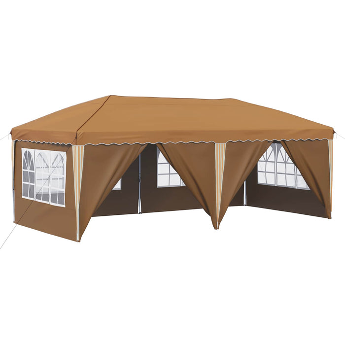 Cort de Petrecere Pop-up 575 x 288 x 245 cm Bej - WALTI WALTI