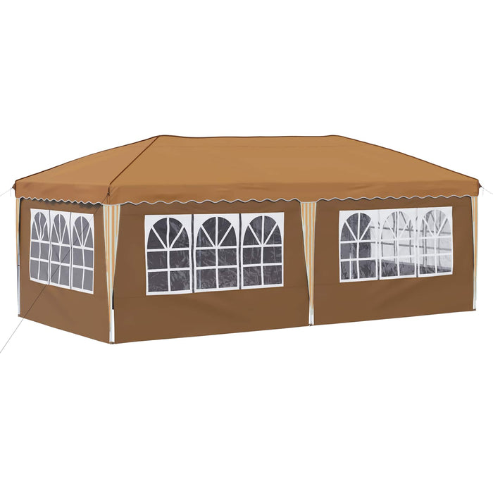 Cort de Petrecere Pop-up 575 x 288 x 245 cm Bej - WALTI WALTI