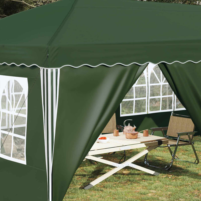 Cort de Petrecere Pop-up 575 x 288 x 245 cm Verde - WALTI WALTI