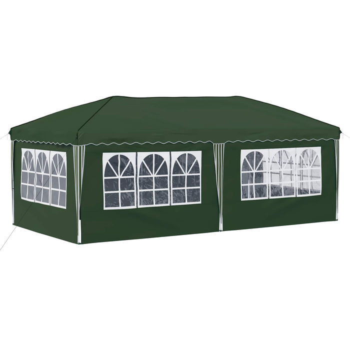 Cort de Petrecere Pop-up 575 x 288 x 245 cm Verde - WALTI WALTI