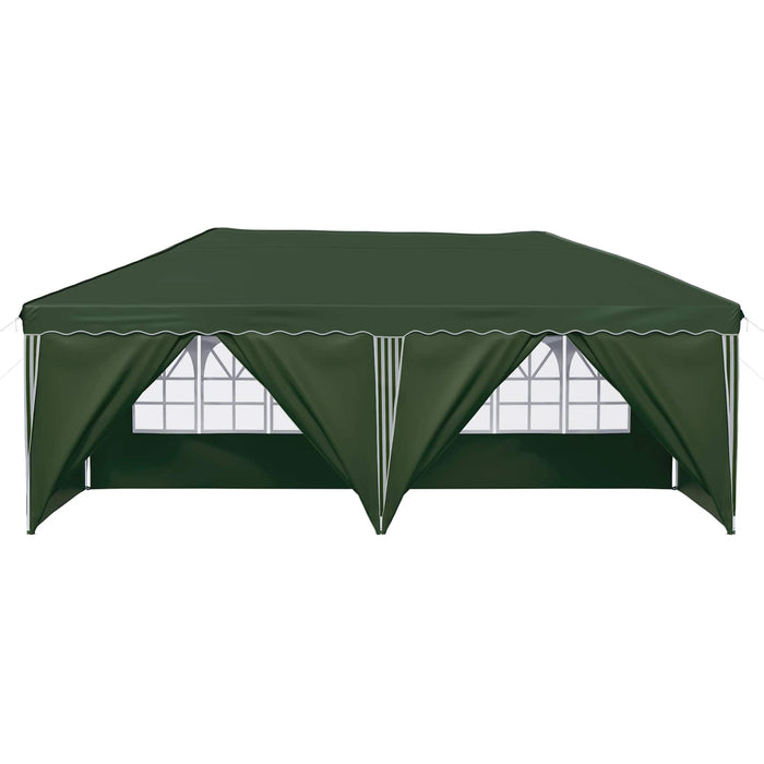 Cort de Petrecere Pop-up 575 x 288 x 245 cm Verde - WALTI WALTI