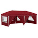 Cort de Petrecere Pop-up 575 x 288 x 245 cm Burgundy - WALTI WALTI