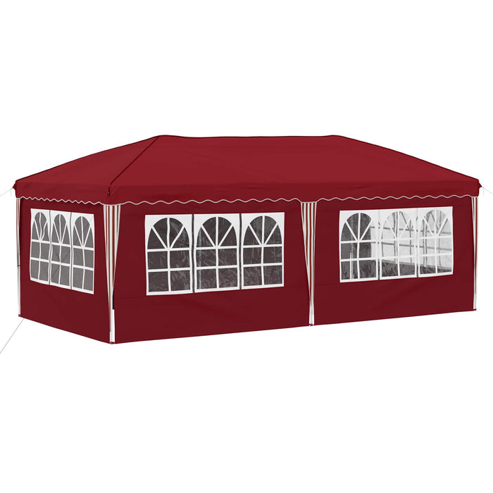 Cort de Petrecere Pop-up 575 x 288 x 245 cm Burgundy - WALTI WALTI