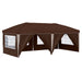 Cort de Petrecere Pop-up 575 x 288 x 245 cm Maro - WALTI WALTI