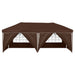 Cort de Petrecere Pop-up 575 x 288 x 245 cm Maro - WALTI WALTI