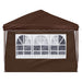 Cort de Petrecere Pop-up 575 x 288 x 245 cm Maro - WALTI WALTI