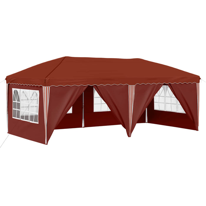 Cort de Petrecere Pop-up 575 x 288 x 245 cm Terracota - WALTI WALTI