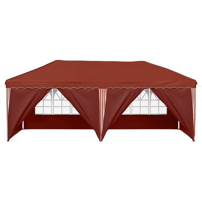 Cort de Petrecere Pop-up 575 x 288 x 245 cm Terracota - WALTI WALTI