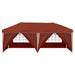 Cort de Petrecere Pop-up 575 x 288 x 245 cm Terracota - WALTI WALTI