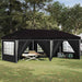 Cort de Petrecere Pop-up 575 x 288 x 245 cm Negru - WALTI WALTI