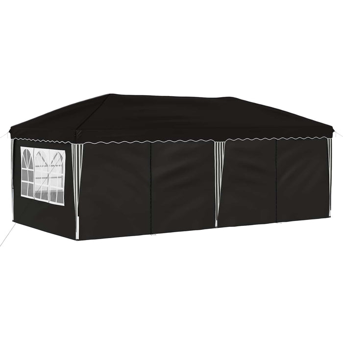 Cort de Petrecere Pop-up 575 x 288 x 245 cm Negru - WALTI WALTI