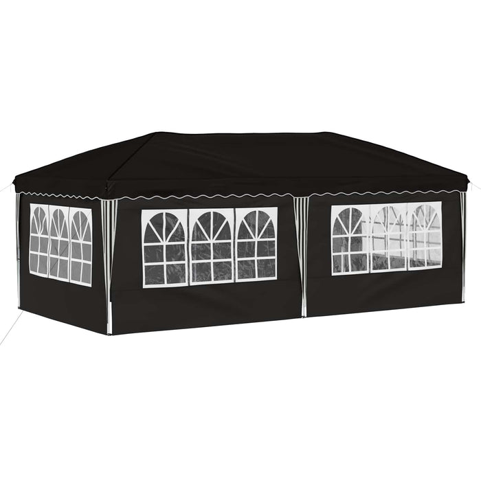 Cort de Petrecere Pop-up 575 x 288 x 245 cm Negru - WALTI WALTI