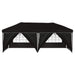 Cort de Petrecere Pop-up 575 x 288 x 245 cm Negru - WALTI WALTI