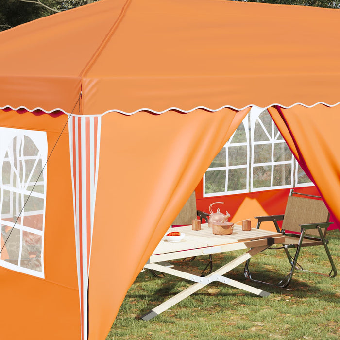Cort de Petrecere Pop-up 575 x 288 x 245 cm Portocaliu - WALTI WALTI