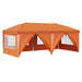 Cort de Petrecere Pop-up 575 x 288 x 245 cm Portocaliu - WALTI WALTI