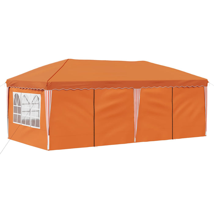 Cort de Petrecere Pop-up 575 x 288 x 245 cm Portocaliu - WALTI WALTI