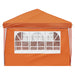 Cort de Petrecere Pop-up 575 x 288 x 245 cm Portocaliu - WALTI WALTI