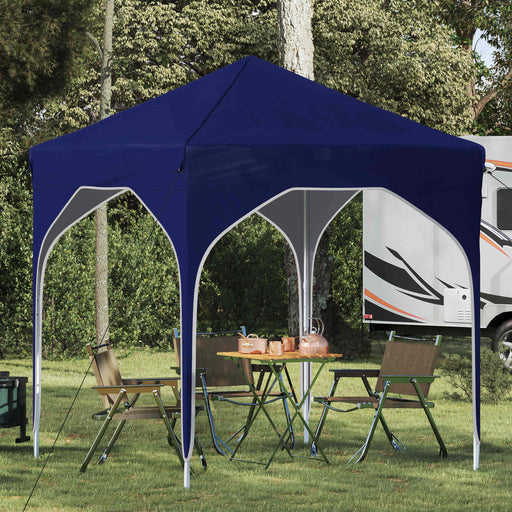 Cort de Petrecere Pop-up 194 x 194 x 245 cm albastru - WALTI WALTI