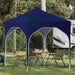 Cort de Petrecere Pop-up 194 x 194 x 245 cm albastru - WALTI WALTI