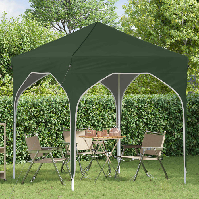 Cort de Petrecere Pop-up 194 x 194 x 245 cm Verde - WALTI WALTI