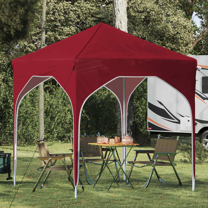 Cort de Petrecere Pop-up 194 x 194 x 245 cm Burgundy - WALTI WALTI