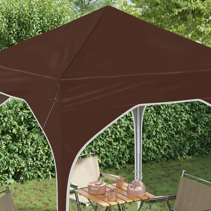 Cort de Petrecere Pop-up 194 x 194 x 245 cm Maro - WALTI WALTI