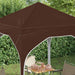 Cort de Petrecere Pop-up 194 x 194 x 245 cm Maro - WALTI WALTI
