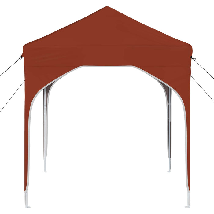 Cort de Petrecere Pop-up 194 x 194 x 245 cm Terracota - WALTI WALTI