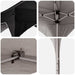 Cort de Petrecere Pop-up 194 x 194 x 245 cm Negru - WALTI WALTI
