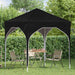 Cort de Petrecere Pop-up 194 x 194 x 245 cm Negru - WALTI WALTI