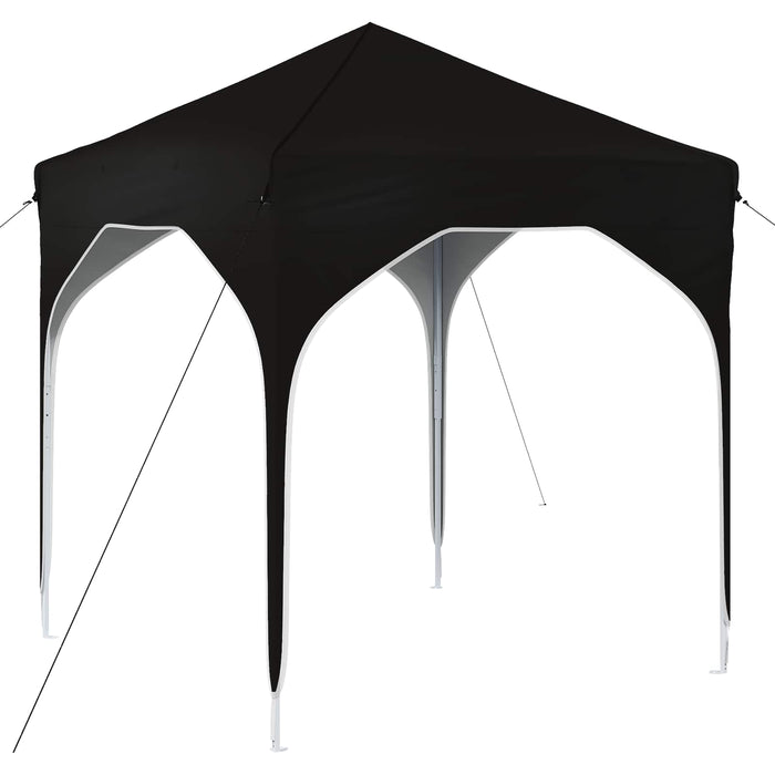 Cort de Petrecere Pop-up 194 x 194 x 245 cm Negru - WALTI WALTI