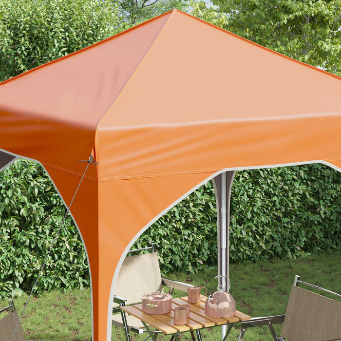 Cort de Petrecere Pop-up 194 x 194 x 245 cm Portocaliu - WALTI WALTI