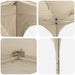 Cort de Petrecere Pop-up 192 x 192 x 245 cm Crem - WALTI WALTI