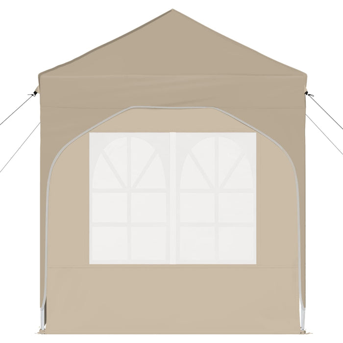 Cort de Petrecere Pop-up 192 x 192 x 245 cm Crem - WALTI WALTI