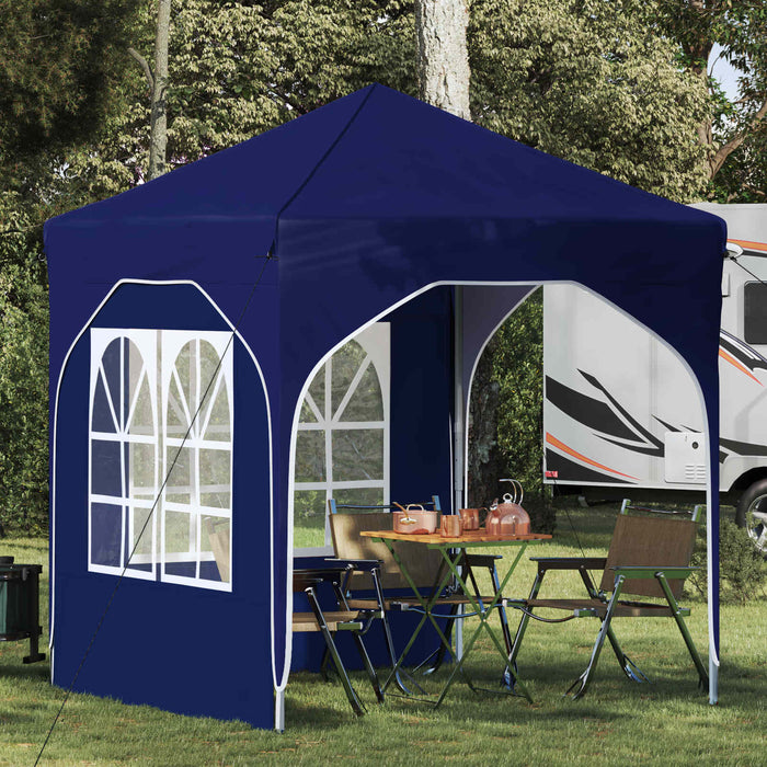 Cort de Petrecere Pop-up 192 x 192 x 245 cm albastru - WALTI WALTI