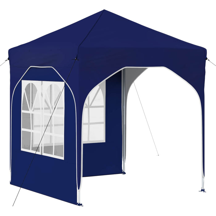 Cort de Petrecere Pop-up 192 x 192 x 245 cm albastru - WALTI WALTI