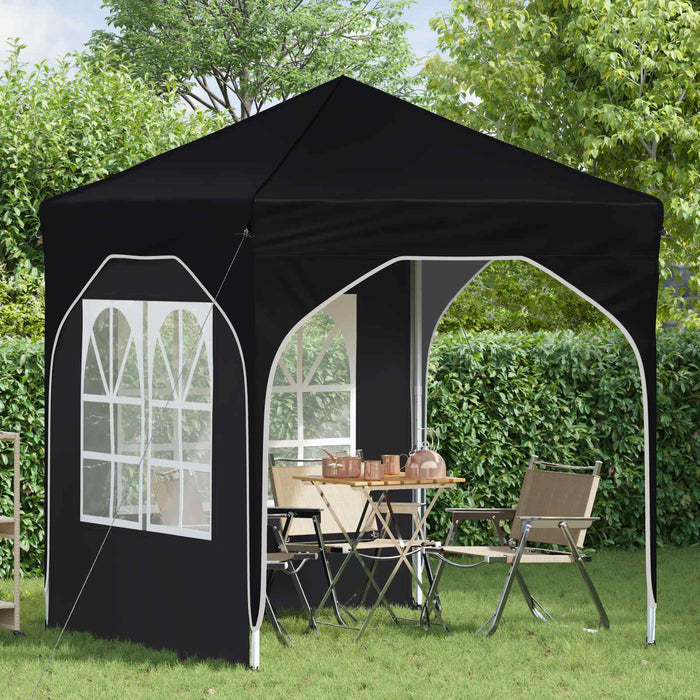 Cort de Petrecere Pop-up 192 x 192 x 245 cm Antracit - WALTI WALTI