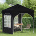Cort de Petrecere Pop-up 192 x 192 x 245 cm Antracit - WALTI WALTI