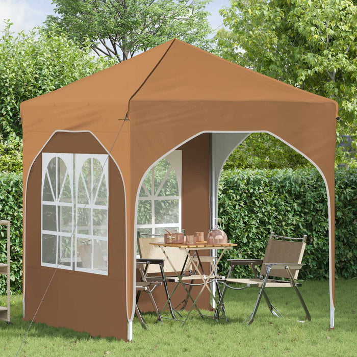 Cort de Petrecere Pop-up 192 x 192 x 245 cm Bej - WALTI WALTI