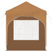 Cort de Petrecere Pop-up 192 x 192 x 245 cm Bej - WALTI WALTI