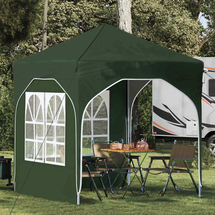 Cort de Petrecere Pop-up 192 x 192 x 245 cm Verde - WALTI WALTI
